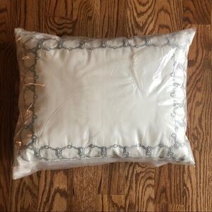 Cream Martha Stewart Collection decorative pillow